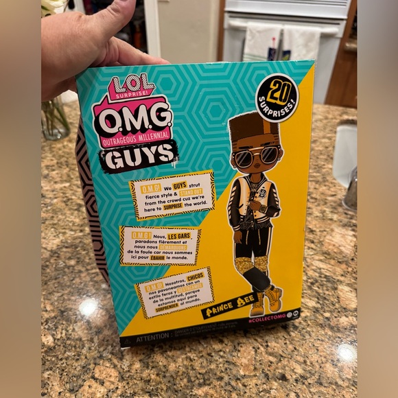 L.O.L. Surprise! O.M.G. Guys Fashion Doll Prince Bee with 20 Surprises! {2022} - Picture 3 of 4